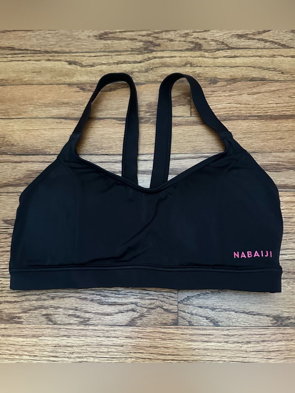 NWOT Racerback Sports Bra/Bikini Swim Top - Size M